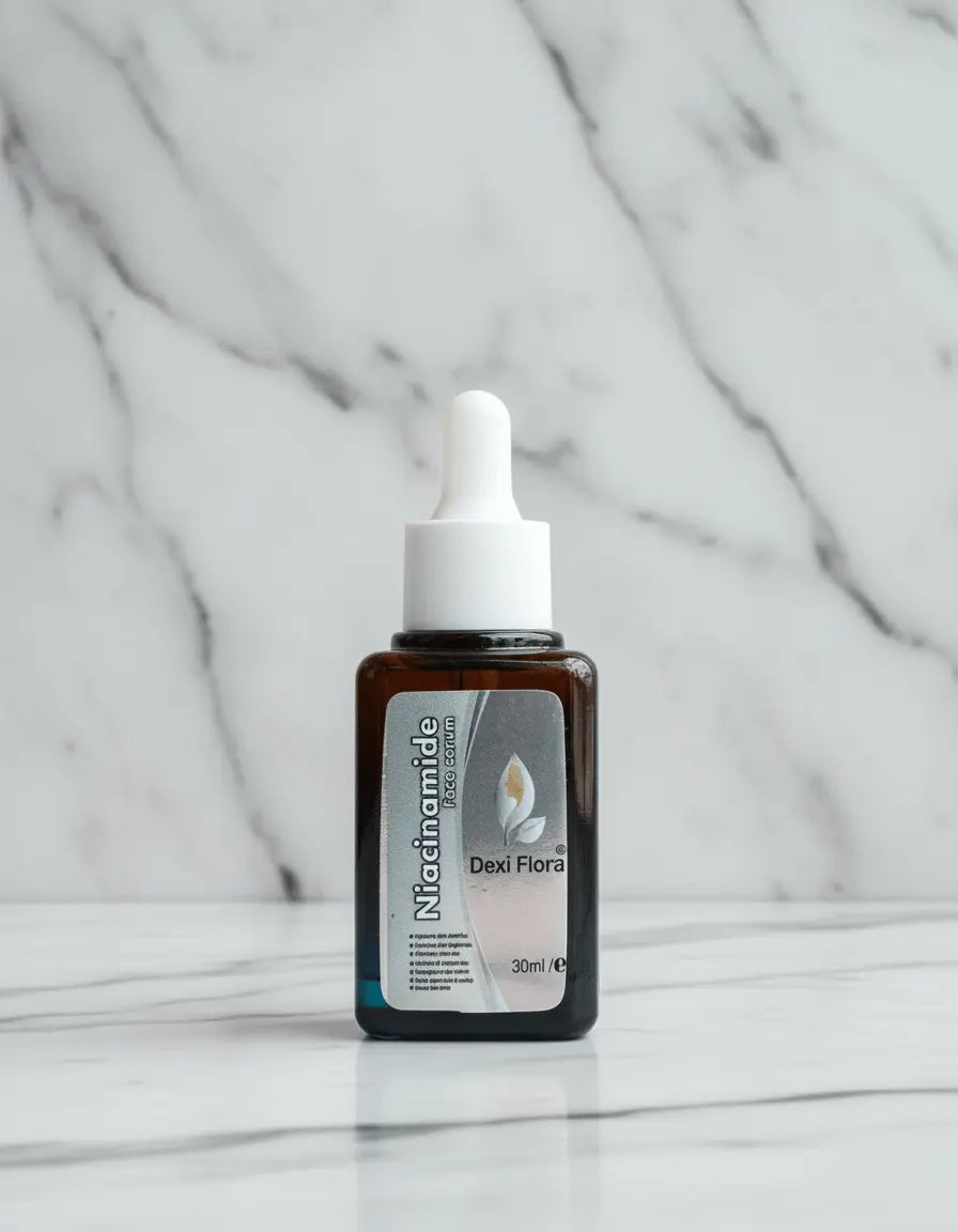 Niacinamide Face Serum by Dexi Flora – Clear, Smooth & Hydrated Skin Formula