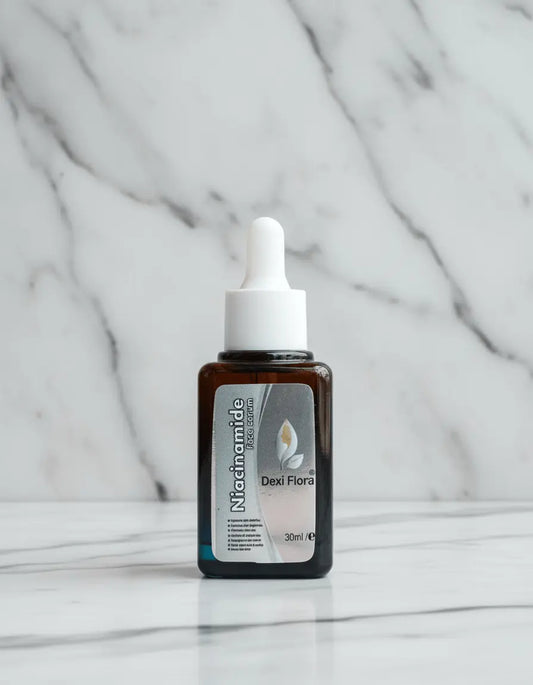 Niacinamide Face Serum by Dexi Flora – Clear, Smooth & Hydrated Skin Formula