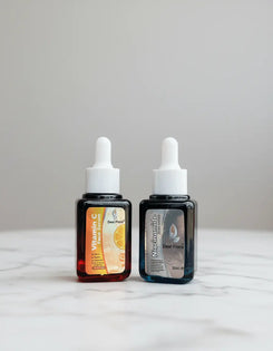 Dexi Flora Vitamin C & Niacinamide Face Serum Duo – Brighten, Clear & Glow Naturally